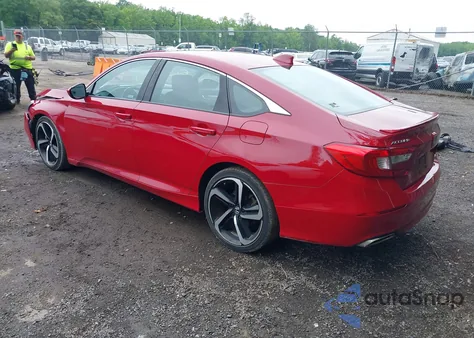 2019 Honda Accord Sport из США, поврежденный, VIN 1HGCV1F33KA084934